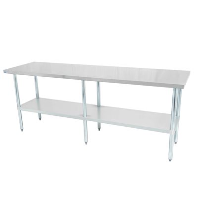 Table de travail s / s 24 x 84 tabl galv