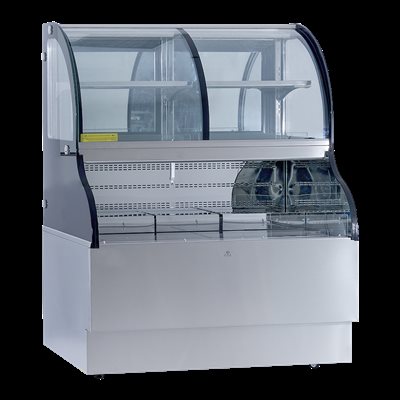 Presentoir combiné 2 zones 47.5x32x59 garantie 3ans