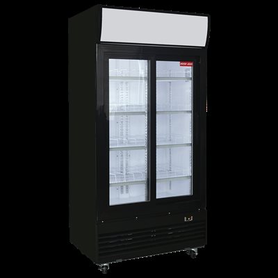 Refrigérateur 40" 2 portes vitrées newair garantie 3ans / 5ans