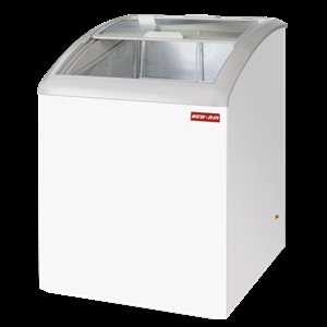 Congelateur 24 po vitre courbé new air