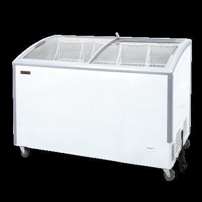 Congelateur vitre courbée 308l / 13 pi cu