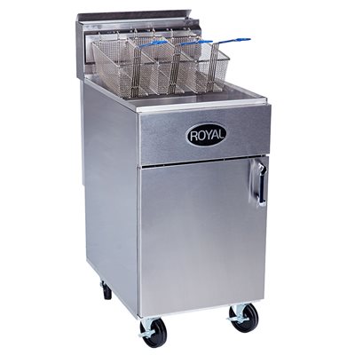 FRITEUSE ROYAL RFT60 GAZ NAT 152 000 BTU