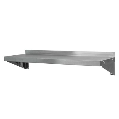 Tablette murale en acier inoxydable 14x24 po