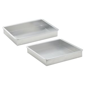 Moule rectangulaire 9 x13 x2 po aluminium