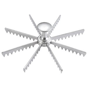 Separateur a tarte 8 pointes aluminium