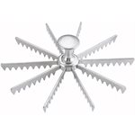 Separateur a tarte 10 pointes aluminium