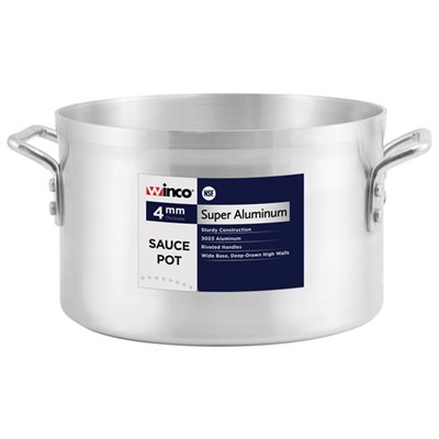 Sauce pots 14 ptes aluminium 12 x7 1 / 2po