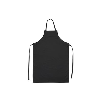 Tablier noir nylon leger 40 po x 251 / 2
