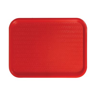 Cabaret plastique rouge 10 x14