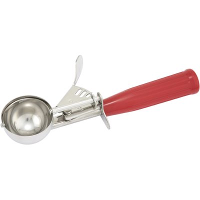 Cuillere a creme glacée 1 oz 3 / 4 rouge
