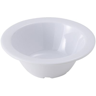 bol a fruit en melamine 4 oz blanc