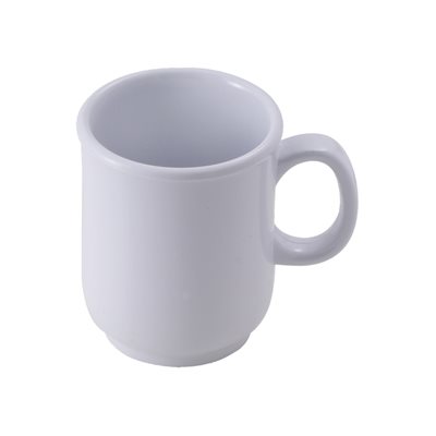 Tasse 8 on blanche melamine