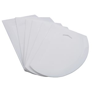 Racloir pour bol a mélanger 7 1 / 2 po