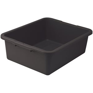 Bac utilitaire 21 x17 x7 po noir