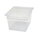 Récipient de plastique 1 / 2 grandeur 8 po