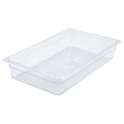 Recipient pleine grandeur 4 po plastique