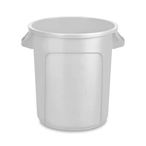 Poubelle grise 32 gallons rubbermaid