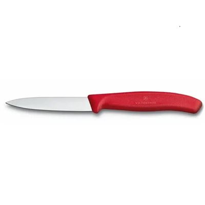 Couteau d'office rouge 3 1 / 4 po lame (5.0601 )