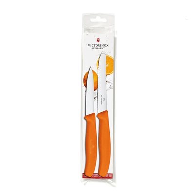 Ensemble de couteau utilitaire orange 4 1 / 2 &3 1 / 4