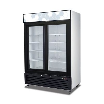 Réfrigerateur 2 portes coulissante migali 49pi3 54.4x31.5x81