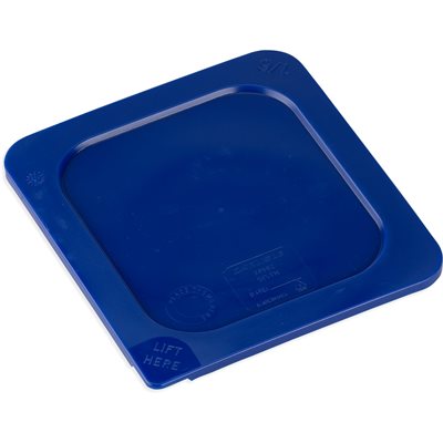 Couvert pour recipient 1 / 6 gr bleu