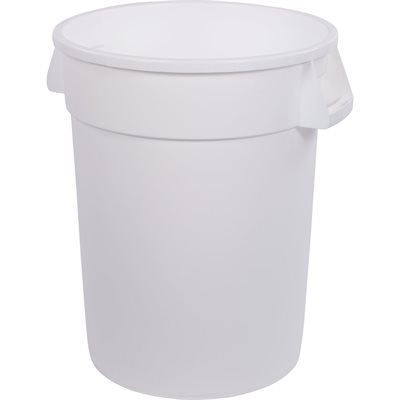 Poubelle blanche 32 gallons