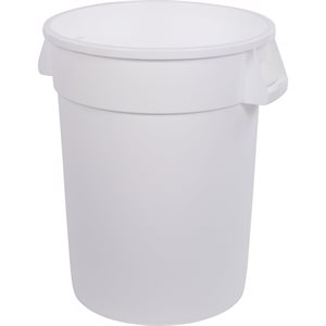 Poubelle blanche 32 gallons