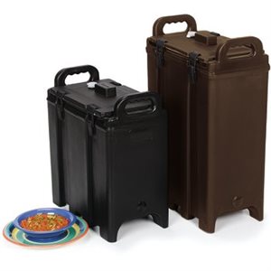 Transporteur a soupe 3.5gals Brun