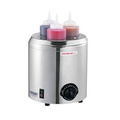 Rechaud a coulis 120v avec 3 btles