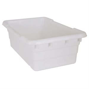 Bac a viande blanc 25 x 16 x 8.5