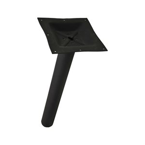 Poteau avec dessus pour pied 22 x 22 28.5 po haut