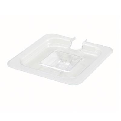 couvert 1 / 6 gr plastique avec encoche