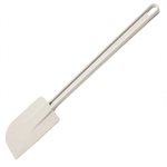 spatule blanche  manche plastique10 po
