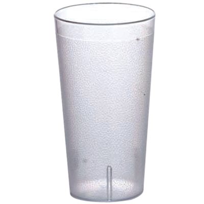 Verre plastique clair 8 on