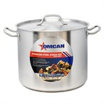 Chaudron acier inox 32 pts avec couvercle