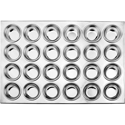 Moule a muffin 24 unites aluminium