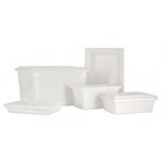 Contenant de storage 18 x26 x15 po blanc