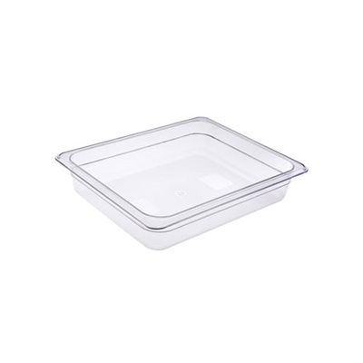 Récipient 1 / 2 gr 2 .5 po hauteur plastique