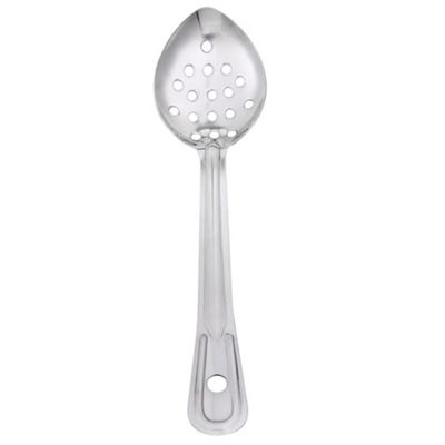 Cuillère de service perforée 15" inox
