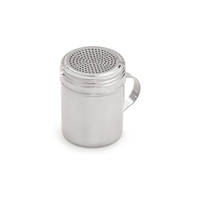 Soupoudreuse en inox avec poignée