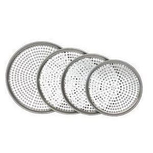 Assiette a pizza 7 po perforée