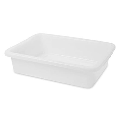 Bac utilitaire rubbermaid blanc3349 20 x15 x5 po