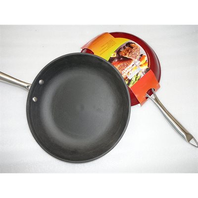 Poelon fond de fonte Rouge 9.5" (24cm)