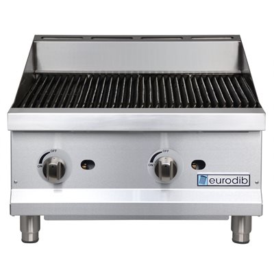 Charcoal Radiant au gaz Eurodib 80 000btus