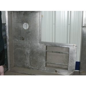 entrée de lave vaisselle pré-rinse droit angle 90 (60x58)