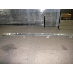 Poteaux de tablette murale inox pour chambre froide