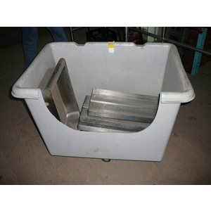 Chariot RM Mod: pour poubelle 28 x39 po