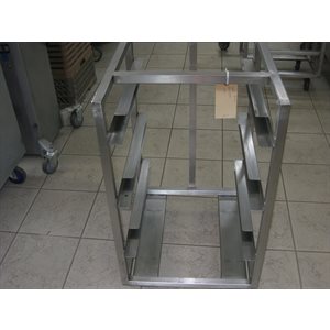 Demi echelle pour bac a frite(3 un ) inox