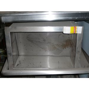 Bassin inox fab 16 x10 x8 po isolé
