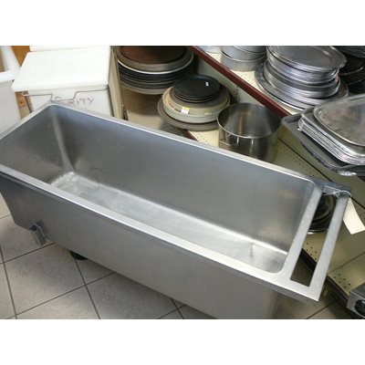 Bassin sur roue 48 x18 po x16 po haut